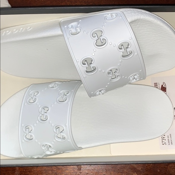 all white gucci shoes